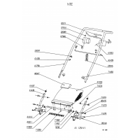 Pièces détachées GUIDON NTE  OUTILS WOLF - MSSHOP