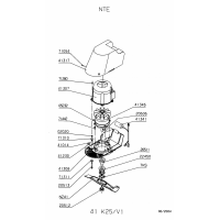 Pièces détachées MOTEUR-LAME NTE  OUTILS WOLF - MSSHOP