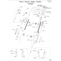 Pièces détachées ANCIEN GUIDON  RM41A OUTILS WOLF  - MSSHOP