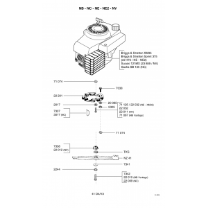 Pièces détachées MOTEUR-LAME OUTILS WOLF - MSSHOP