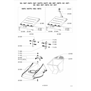 Pièces détachées CARCASSE-PANIER-AUTRE NC OUTILS WOLF - MSSHOP