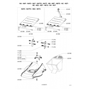 Pièces détachées CARCASSE NE OUTILS WOLF - MSSHOP