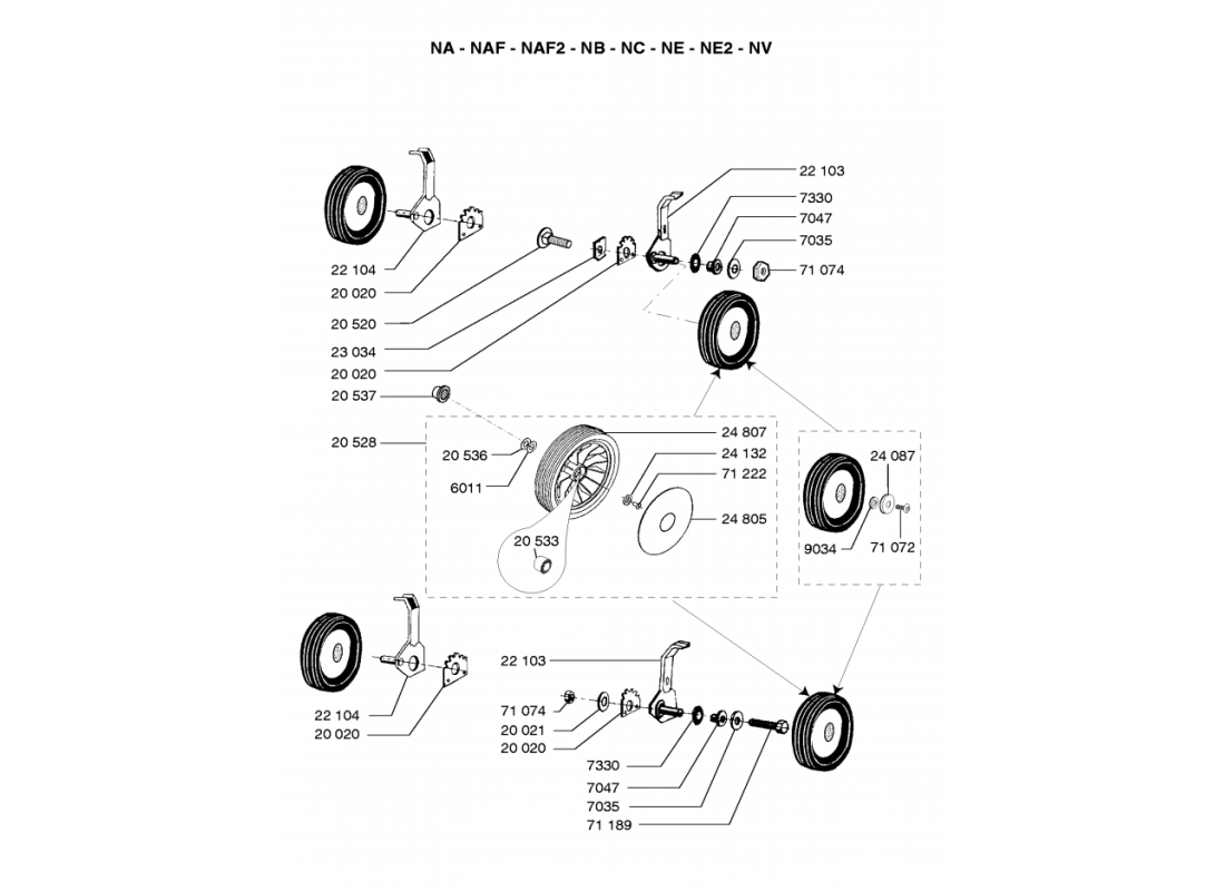 3 - ROUES-HAUTEUR DE COUPE | NE2