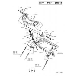 GUIDON 2 TONDEUSE NTBF OUTILS WOLF - MSSHOP