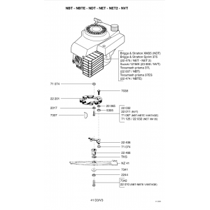 Pièces détachées MOTEUR-LAME NBT OUTILS WOLF - MSSHOP