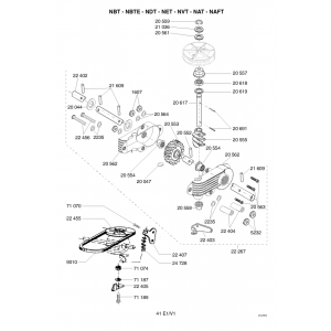 Pièces détachées SYSTEME DE TRACTION NBT OUTILS WOLF - MSSHOP