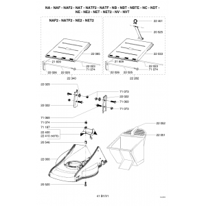 Pièces détachées CARCASSE-PANIER-AUTRE NDT OUTILS WOLF - MSSHOP