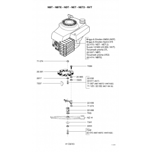 Pièces détachées MOTEUR-LAME NDT OUTILS WOLF - MSSHOP