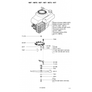 Pièces détachées MOTEUR-LAME NET OUTILS WOLF - MSSHOP