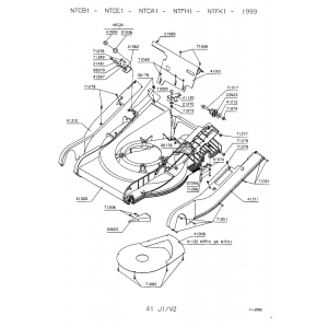 Pièces détachées CARCASSE NTCB1 OUTILS WOLF - MSSHOP