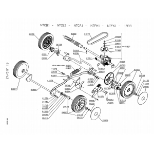 Pièces détachées ROUES-HAUTEUR COUPE-SYSTEME DE TRACTION  MSSHOP