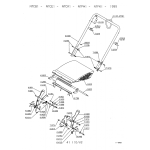 Pièces détachées GUIDON 2 NTCB1 OUTILS WOLF - MSSHOP