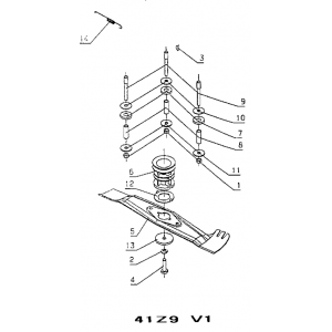 Pièces détachées MOTEUR-LAME NTCB1-98 OUTILS WOLF - MSSHOP