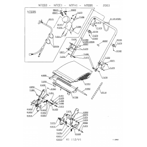 Pièces détachées GUIDON 4 NTCB3 OUTILS WOLF - MSSHOP