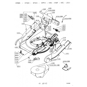 Pièces détachées CARCASSE NTCB3 OUTILS WOLF - MSSHOP