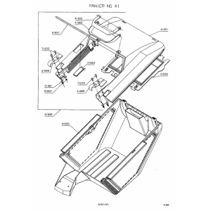 Pièces détachées PANIER-AUTRE NTEB5 OUTILS WOLF - MSSHOP