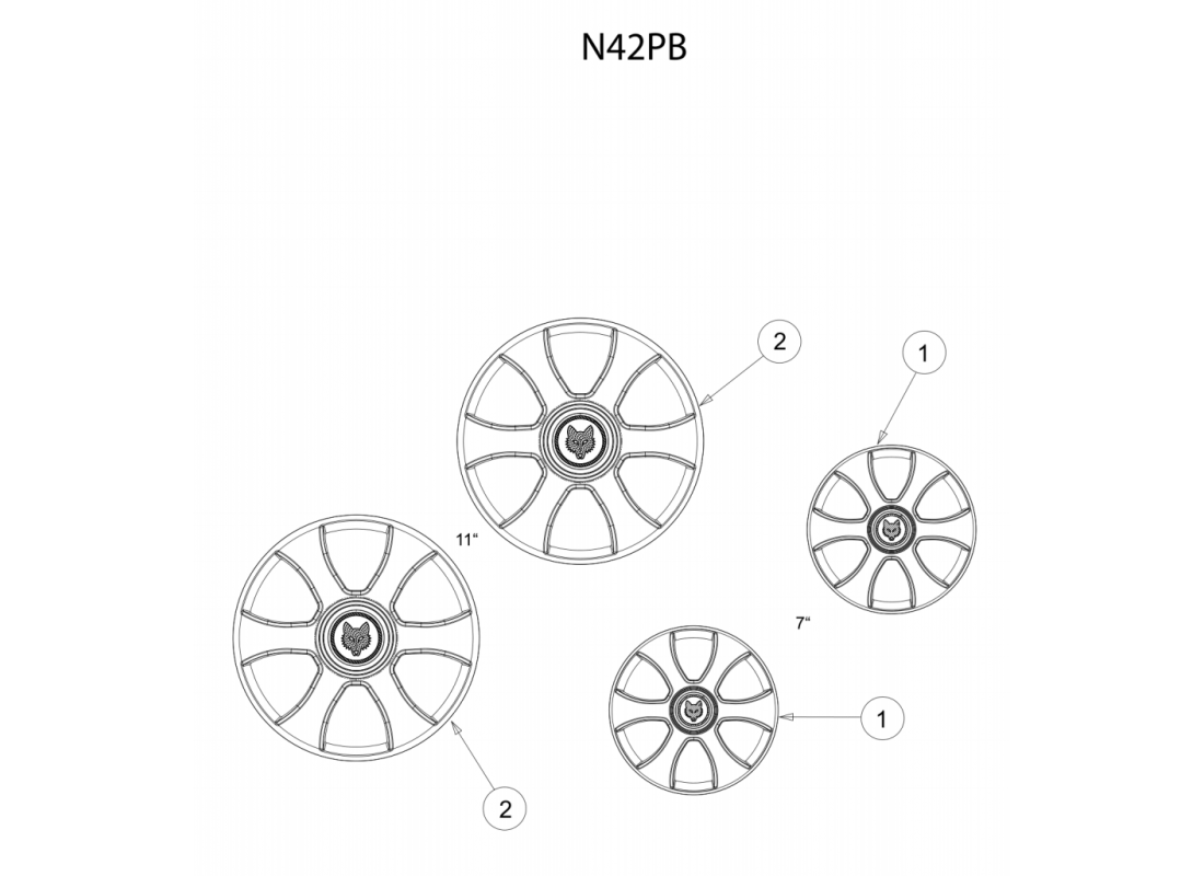 3 - ROUES-HAUTEUR DE COUPE 3 | N42PB