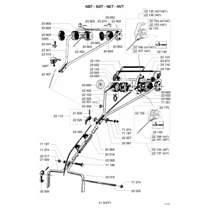 Pièces détachées GUIDON NVT OUTILS WOLF - MSSHOP