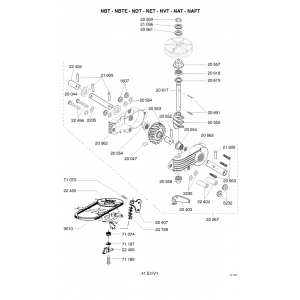 Pièces détachées SYSTEME DE TRACTION NVT OUTILS WOLF - MSSHOP