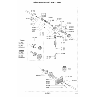 Pièces détachées SYSTEME DE TRACTION Tondeuse 46cm PFTS - OUTILS WOLF