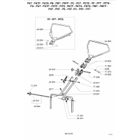 Pièces détachées GUIDON 1 PB OUTILS WOLF - MSSHOP