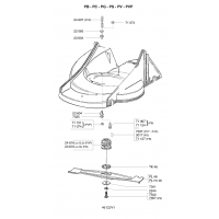 Pièces détachées MOTEUR-LAME PB OUTILS WOLF - MSSHOP