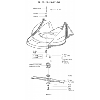 Pièces détachées MOTEUR-LAME PC OUTILS WOLF - MSSHOP