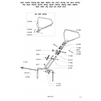 Pièces détachées GUIDON 1 PC OUTILS WOLF - MSSHOP