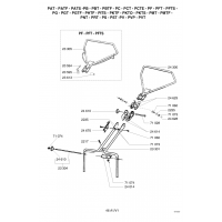 Pièces détachées GUIDON PG OUTILS WOLF - MSSHOP