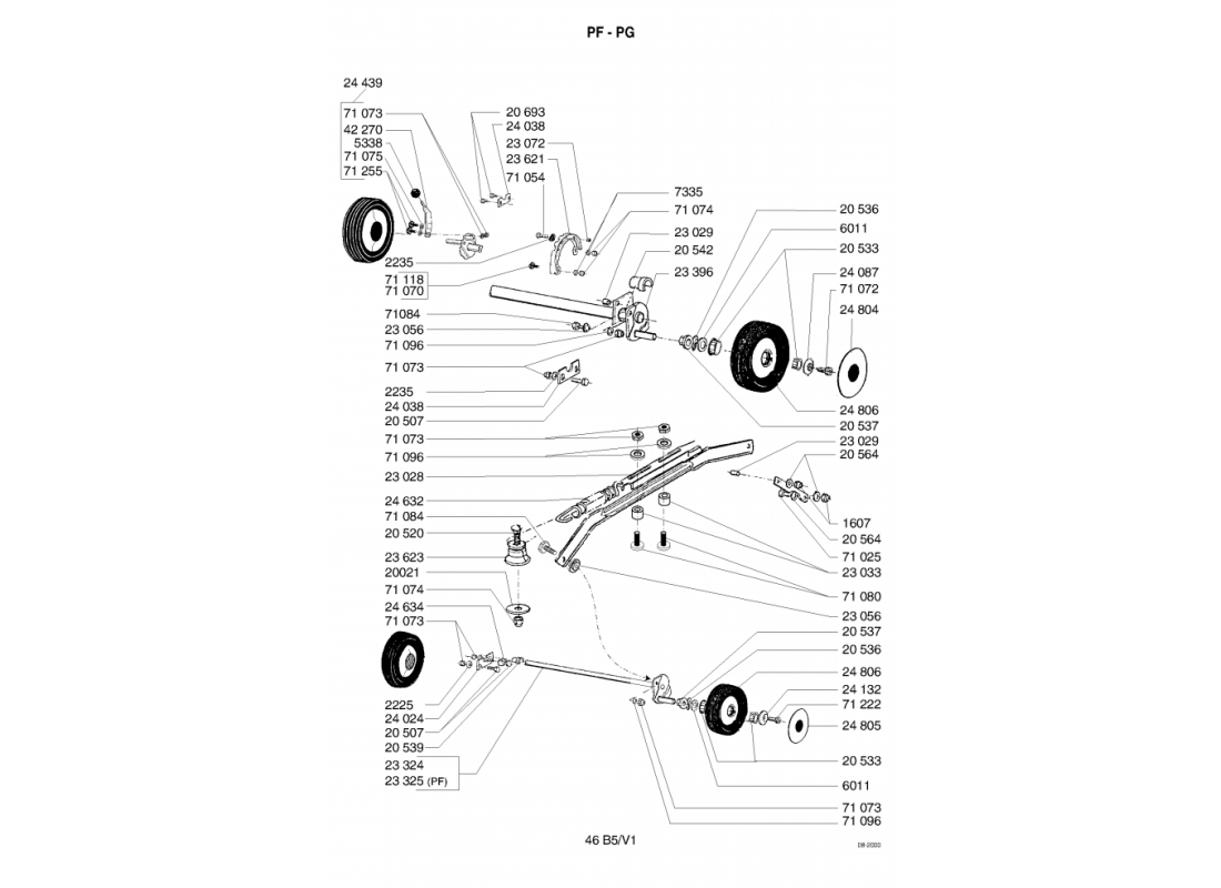 3 - ROUES-HAUTEUR DE COUPE | PG