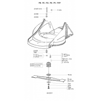 Pièces détachées MOTEUR-LAME PG OUTILS WOLF - MSSHOP