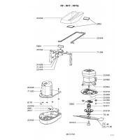 Pièces détachées MOTEUR-LAME Tondeuse 46cm PFT OUTILS WOLF - MSSHOP