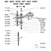 Pièces détachées SYSTEME DE TRACTION Tondeuse 46cm PFT OUTILS WOLF - MSSHOP