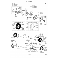 Pièces détachées ROUES-HAUTEUR DE COUPE PHPF OUTILS WOLF MSSHOP