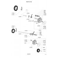 Pièces détachées ROUES-HAUTEUR DE COUPE PS OUTILS WOLF - MSSHOP