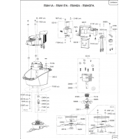 Pièces détachées MOTEUR-LAME Tondeuse RM46A OUTILS WOLF - MSSHOP