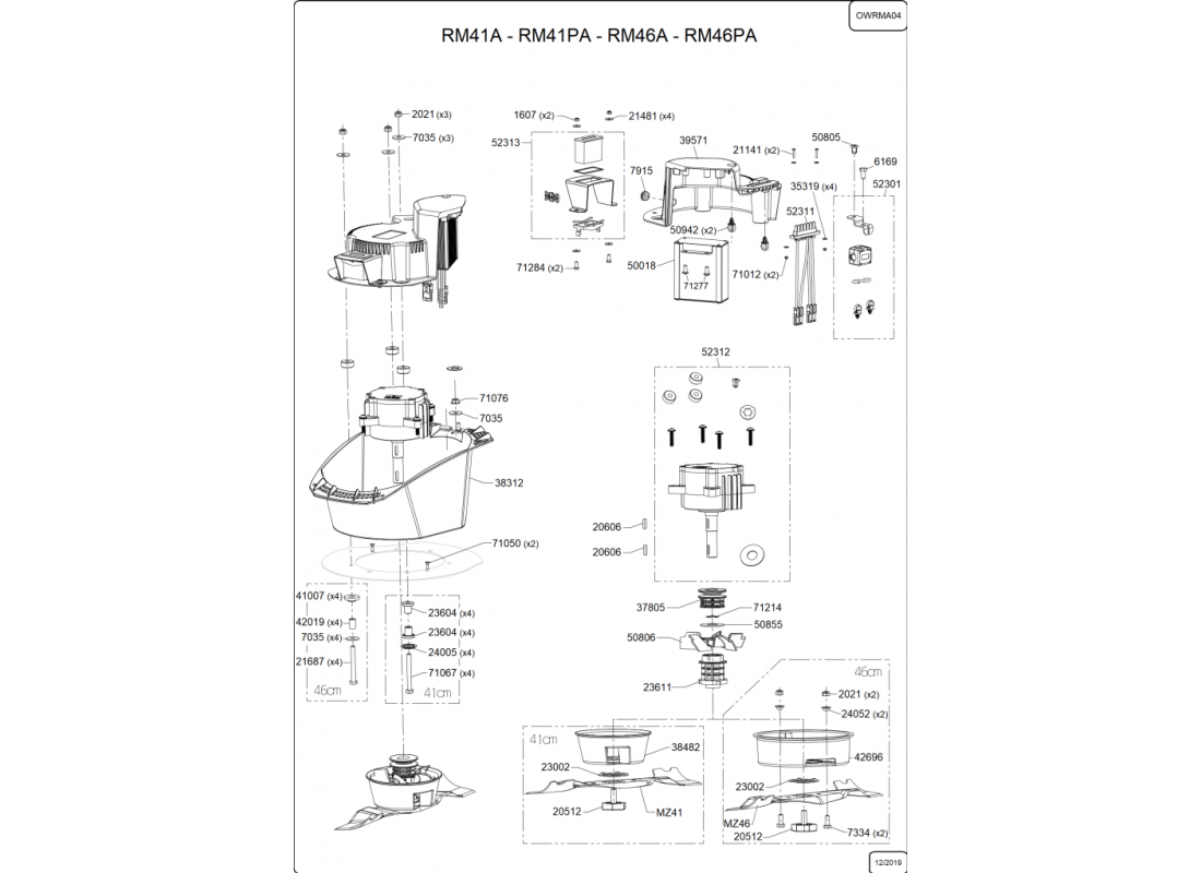 4 - MOTEUR-LAME | RM46A