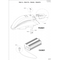 Pièces détachées BATTERIE-CHARGEUR Tondeuse RM46A OUTILS WOLF - MSSHOP