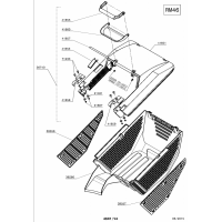 Pièces détachées PANIER Tondeuse RM46A OUTILS WOLF - MSSHOP