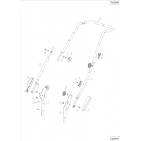 Pièces détachées GUIDON Tondeuse RM46AB OUTILS WOLF - MSSHOP