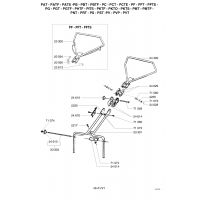 Pièces détachées GUIDON 2 PATF OUTILS WOLF - MSSHOP