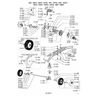 Pièces détachées ROUES-HAUTEUR DE COUPE PBTF OUTILS WOLF MSSHOP