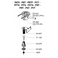 Pièces détachées SYSTEME DE TRACTION PBTF OUTILS WOLF - MSSHOP