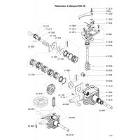 Pièces détachées SYSTEME DE TRACTION Tondeuse 46cm PATS OUTILS WOLF - MSSHOP