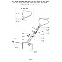 Pièces détachées GUIDON Tondeuse 46cm PATS OUTILS WOLF - MSSHOP