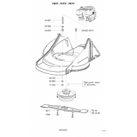 Pièces détachées MOTEUR-LAME PGTF OUTILS WOLF - MSSHOP