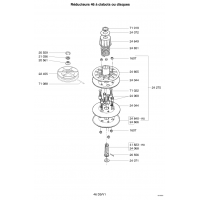 Pièces détachées SYSTEME DE TRACTION 4 PHTF OUTILS WOLF - MSSHOP