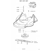 Pièces détachées MOTEUR-LAME PMTF OUTILS WOLF - MSSHOP