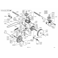 Pièce détachée ROUES-HAUTEUR DE COUPE 2 OUTILS WOLF MSSHOP