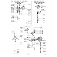 Pièces détachées SYSTEME DE TRACTION Tondeuse PCTE OUTILS WOLF - MSSHOP